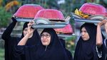 Potret Tradisi Silaturahmi Saat Lebaran di Lombok