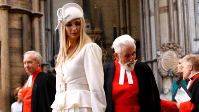 Foto: Gaya Melania dan Ivanka Trump ke Kerajaan Inggris, Super Chic!