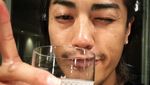 Potret Keren Salah Satu Pria Paling Tampan di Jepang, Jin Akanishi Saat Makan