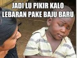 Lebaran Sebentar Lagi, Meme Kocak Baju Baru Bertebaran