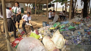 Berawal dari hal inilah, Akshar Foundation tergerak mendorong para warga untuk melakukan daur ulang sampah. (Foto: Dok. Akshar Foundation)