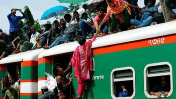 Bahkan wanita pun demikian. Foto: Reuters  