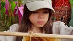 Gaya Kulineran London Abigail, Anak Cantik Wulan Guritno