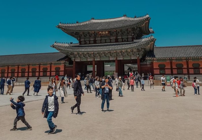 Istana Gyeongbok di Korea Selatan