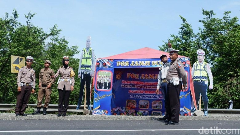 Foto: Pos polisi Janji Suci di Aceh Besar (Dok dok Satlantas Aceh Besar) Foto: Pos polisi Janji Suci di Aceh Besar (Dok dok Satlantas Aceh Besar)