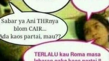 Terlalu kau Roma. (Foto: Internet)