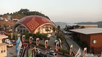 Fasilitas yang ada di Rest Area 429, seperti keberadaan masjid dan area wudhu yang cukup besar. (Aji Kusuma/detikcom)