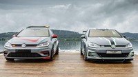 Teknologi tersebut diusung oleh Volkswagen melalui mobil konsep VW Golf GTI Aurora Concept. Foto: Pool (Autoblog)