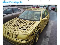 Mirip Parutan Keju, Apple Mac Pro Jadi Lelucon