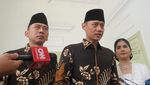 Momen Hangat Halalbihalal Jokowi, Iriana, Kaesang dan AHY-Ibas di Istana