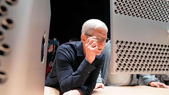 Ini membuat Mac Pro berbeda dari sebagian besar perangkat Apple, yang dirancang untuk ditingkatkan daripada mudah dimodifikasi. Foto: Reuters