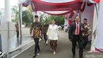 Momen Hangat Halalbihalal Jokowi, Iriana, Kaesang dan AHY-Ibas di Istana