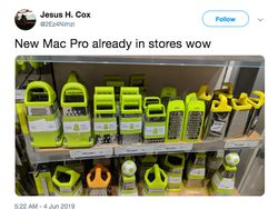 Mirip Parutan Keju, Apple Mac Pro Jadi Lelucon
