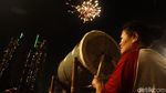 Petasan dan Kembang Api Hiasi Malam Idul Fitri