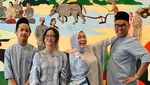 Gaya Lebaran Para Selebriti hingga Krisdayanti Bagi-bagi THR