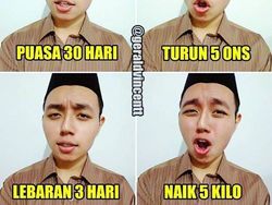 Deretan Meme Klasik yang Mewarnai Lebaran