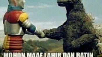 Sudah Lebaran, mari saling memaafkan. Foto: Internet