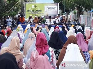 Malam Lebaran, Warga Palu Gelar Doa Bersama untuk Korban Gempa