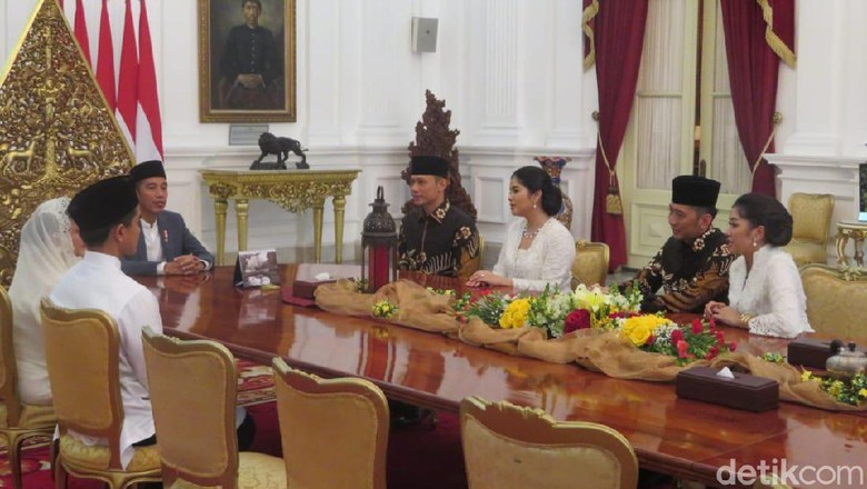 Pujian AHY-Annisa untuk Jokowi Pujian AHY-Annisa untuk Jokowi