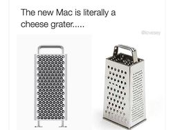 Mirip Parutan Keju, Apple Mac Pro Jadi Lelucon