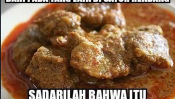 Jangan keburu makan, perhatiin dulu tuh. Foto: Internet