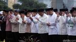 Perry Warjiyo, Agus Marto dan Boediono Salat Id di Gedung BI