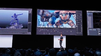 Dengan up to 28-core Intel Xeon serta sistem memori up to 1,5 TB, Mac Pro ini memang sangat gahar. Foto: Reuters