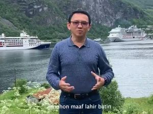 Ahok dan Mantan Istri Veronica Tan Ucapkan Selamat Idul Fitri