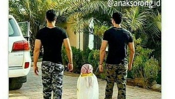 Bahagianya para anak-anak. Foto: Internet