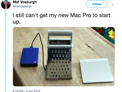 Mirip Parutan Keju, Apple Mac Pro Jadi Lelucon
