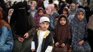 Melihat Suasana Idul Fitri di Gaza Hingga New York