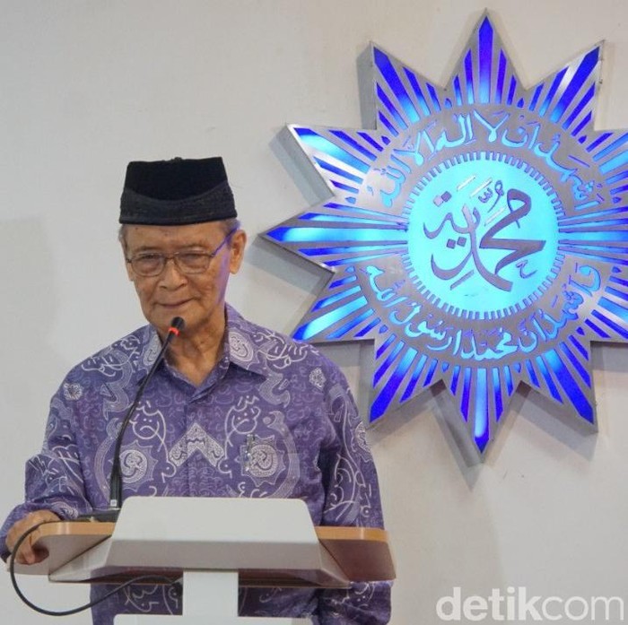 Mantan Ketum PP Muhammadiyah, Ahmad Syafii Maarif atau Buya Syafii, (5/6/2019).