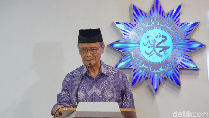 Buya Syafii Maarif Mantan Ketum PP Muhammadiyah, Ahmad Syafii Maarif atau Buya Syafii, (5/6/2019).