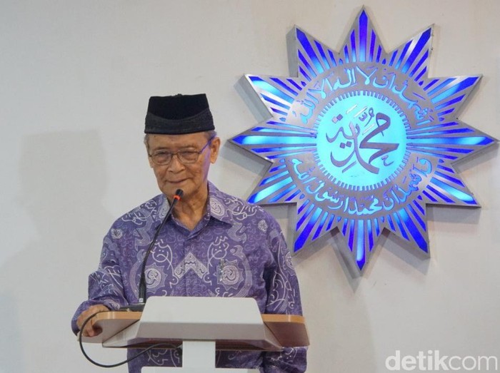 Mantan Ketum PP Muhammadiyah, Ahmad Syafii Maarif atau Buya Syafii, (5/6/2019).
