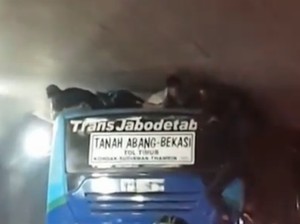 Bocah Terjepit di Atap, Sopir TransJabodetabek Tetap Harus Bayar Denda