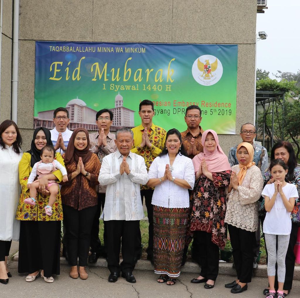Rayakan Idul Fitri di Korut, KBRI Pyongyang Promosikan Kuliner Khas Indonesia