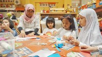 Kegiatan anak-anak keluarga mahasiswa dan diaspora di Milan selama Ramadhan (Lisana Shidqina/Istimewa)