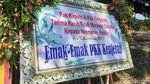 Potret Deretan Karangan Bunga Terima Kasih kepada TNI-Polri di Suramadu