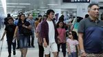 Lebaran Hari Kedua, Penumpang MRT Membludak