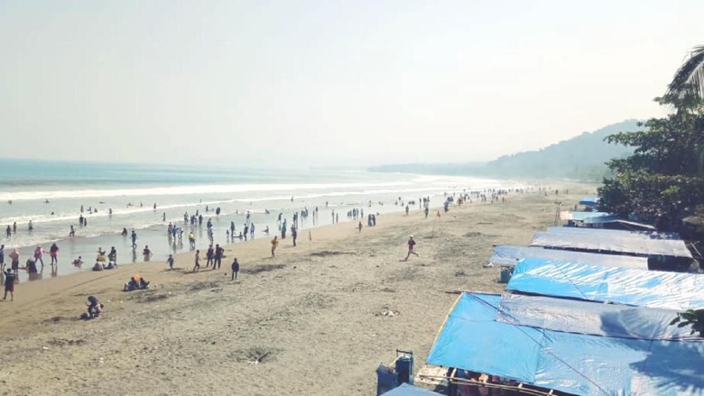 Selama Libur Lebaran 8 Orang Nyaris Tenggelam Di Palabuhanratu