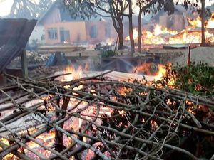 Ricuh Buton Hanguskan 87 Rumah, Polisi Cek Ada Tidaknya Unsur Kesengajaan
