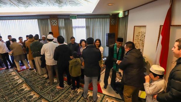 Hangatnya Perayaan Idul Fitri WNI di Caberra di Tengah Musim Dingin