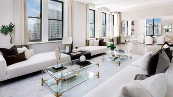 Lokasinya menghadap ke Madison Square Park, daerah elit di New York. Foto: Street Easy