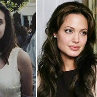 Mantan istrinya, Angelina Jolie, juga tak kalah menawan saat masih muda. (Foto: Boredpanda)