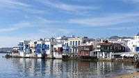 Masih dari Yunani, Pulay Mykonos juga disebut masih bebas virus corona. Hanya saja, negara itu telah memperketat larangan masuk dan keluar ke negaranya (Monica Suparta/dTraveler)