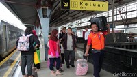 Para pemudik ini berasal dari sejumlah kota di Pulau Jawa.