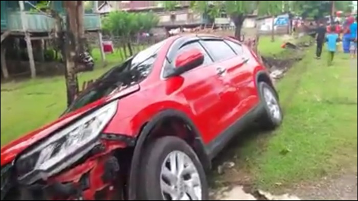 Mobil Tabrak Rombongan Pemotor di Bone, 5 Orang Terluka