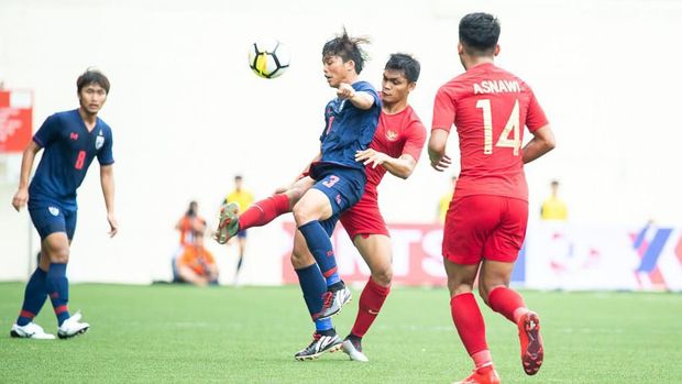 Thailand jadi lawan Indonesia di laga pertama.