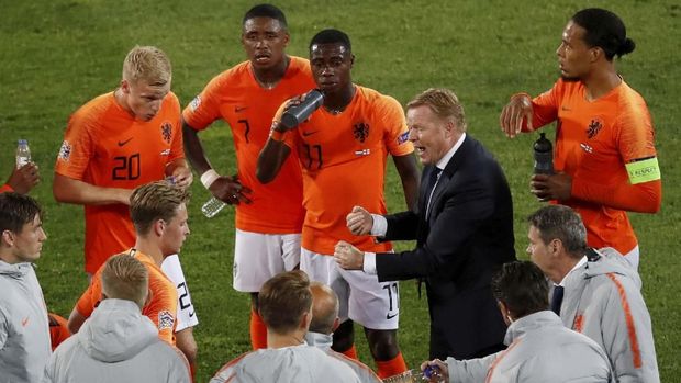 Timnas Belanda menang 3-1 atas Inggris di semifinal UEFA Nations League 2019.