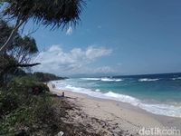 Pantai Batu Pampang (Harianto/detikcom)